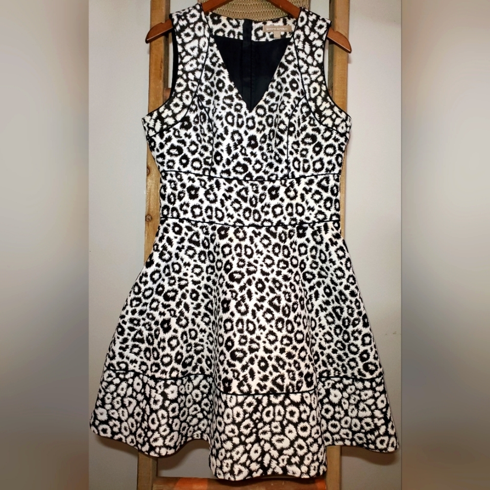 Banana Republic Leopard Print Sleeveless Dress